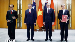Tổng Bí thư, Chủ tịch nước Tô Lâm chứng kiến trao văn kiện hợp tác giữa Việt Nam-Australia