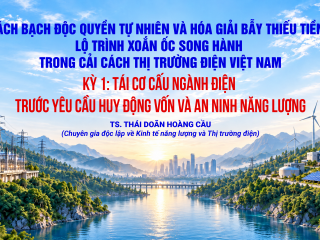 [KỲ 1] Tách bạch độc quyền tự nhiên và hóa giải bẫy thiếu tiền - Lộ trình xoắn ốc song hành trong cải cách thị trường điện Việt Nam: Tái cơ cấu ngành điện trước yêu cầu huy động vốn và an ninh năng lượng