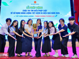 Đội quán quân UNETI trở lại, tiếp lửa cho Cuộc thi “Tìm hiểu pháp luật về sử dụng năng lượng tiết kiệm và hiệu quả” năm 2026