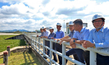 Đoàn công tác EVNGENCO2 kiểm tra và làm việc tại Công ty Thủy điện An Khê – Ka Nak