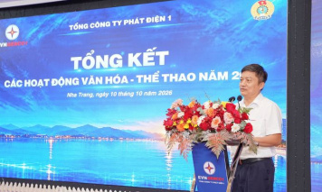 Sự kiện Văn hóa - Thể thao EVNGENCO1 năm 2026: Gắn kết sức mạnh, khơi nguồn sáng tạo