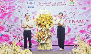 Nhiệt điện Thái Bình: Gắn kết yêu thương, tôn vinh phụ nữ nhân ngày 20/10