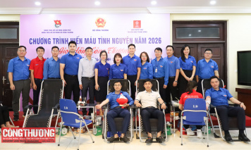 “Giọt hồng Công Thương” 2026: Lan tỏa tinh thần sẻ chia vì cộng đồng