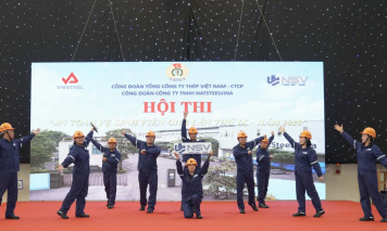 Công ty TNHH NatSteelVina (Thép Việt - Sing): Tinh thần thép tại Hội thi An toàn vệ sinh viên giỏi lần thứ 9
