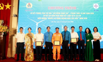 EVNGENCO1 khẳng định dấu ấn tại Lễ biểu dương Người lao động tiêu biểu ngành Điện năm 2026