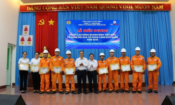 Công ty cổ phần Nhiệt điện Bà Rịa: Tuyên dương người lao động tiêu biểu năm 2026