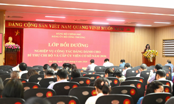 Đảng bộ Bộ Công Thương tiếp tục thực hiện mô hình "chi bộ bốn tốt", "đảng bộ cơ sở bốn tốt"