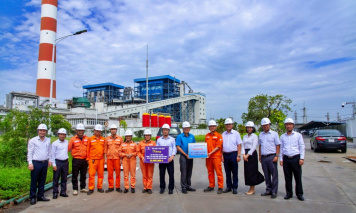 EVNGENCO2 thăm hỏi người lao động tại các đơn vị phát điện dịp cao điểm mùa khô 2026