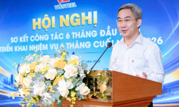 Tổng công ty Thép Việt Nam: Duy trì đà tăng trưởng tích cực trong nửa đầu năm 2026