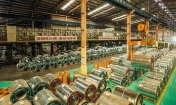 Tôn mạ VNSTEEL Thăng Long nỗ lực hoàn thành mục tiêu 6 tháng đầu năm 2026