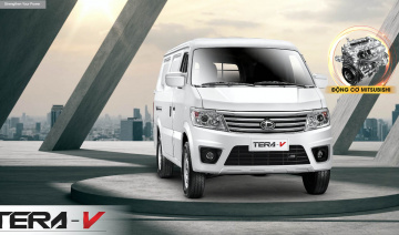 Tera-V: Thêm lựa chọn xe tải van cho khách hàng Việt