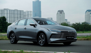 BYD SEAL 5 - mẫu hybrid thông minh ra mắt thị trường Việt