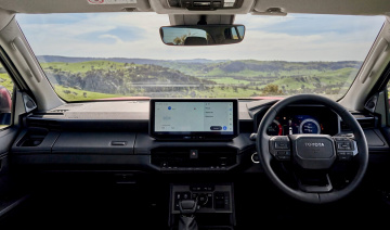 Chi tiết nội thất của mẫu bán tải Toyota Hilux 2026