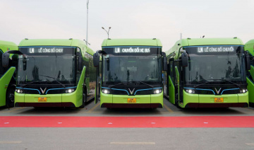 Liên Ninh chuyển đổi 100% sang xe buýt điện VinFast