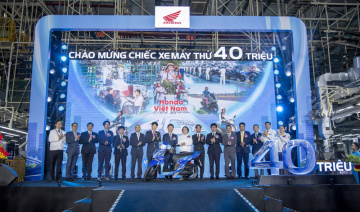 Tháng 7/2025: Doanh số ô tô, xe máy Honda Việt Nam cùng tăng trưởng