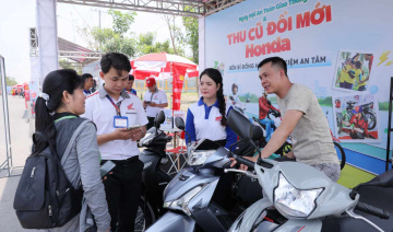 Honda Việt Nam khởi động chương trình “Thu cũ đổi mới”