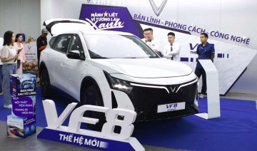 VinFast nhận cọc VF 8 mới, giá ưu đãi chỉ 850 triệu đồng