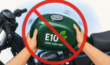 Xăng E10 không cần “lắc bình xăng” trước khi sử dụng