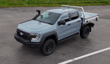 Cận cảnh nội ngoại thất mẫu bán tải mạnh mẽ Ford Ranger Super Duty 2026