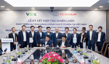 Tập đoàn Thành Công hợp tác VGX phát triển hạ tầng sạc cho xe điện