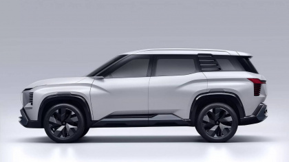 Mitsubishi DST Concept 2025: SUV 3 hàng ghế cạnh tranh với Honda CR-V