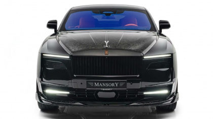 Rolls-Royce Spectre được Mansory "lột xác" bằng sợi carbon