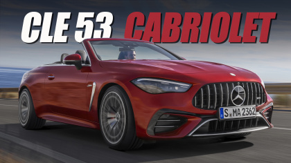 Mercedes-AMG CLE 53 Cabriolet 2025 kết hợp động cơ hybrid mạnh 443 mã lực