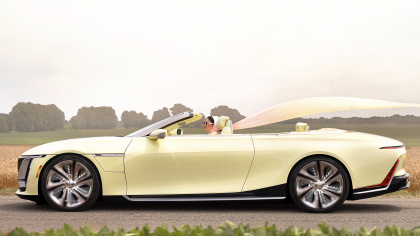 Cadillac Sollei Concept: Xe điện mui trần siêu sang, thanh lịch và công phu