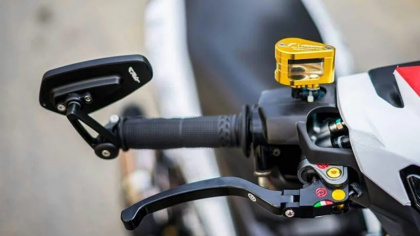 Lắp gương thời trang, gương gù trên xe máy: Khi nào bị xử phạt?