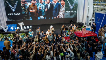 VinFast khánh thành nhà máy sản xuất xe điện tại Indonesia