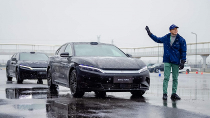 “Nếm trải” cảm giác "à ồ" khi thử thách giới hạn xe điện tại trường đua BYD Trịnh Châu