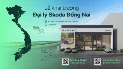 Skoda Việt Nam mở rộng mạng lưới đại lý, đặt nền móng phát triển dài hạn tại thị trường trong nước
