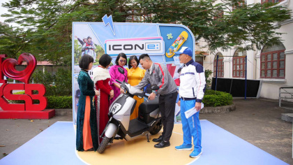 Honda tặng 408 xe ICON e: hỗ trợ đào tạo lái xe an toàn cho học sinh THPT toàn quốc