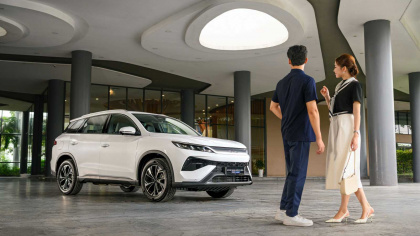 Cận cảnh BYD Sealion 5 DM-i: SUV cỡ C giá từ 659 triệu đồng, chạy điện hơn 110 km, đầy ắp công nghệ