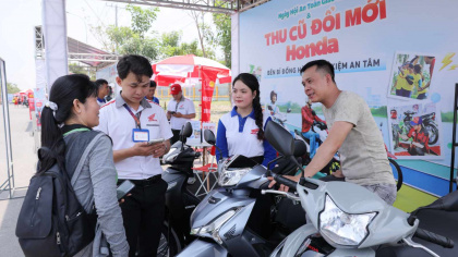 Honda Việt Nam khởi động chương trình “Thu cũ đổi mới”