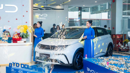 BYD khai trương showroom chuẩn 4S tại Cần Thơ