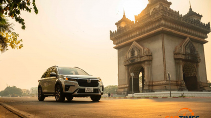 “Thử thách” Honda BR-V trên đất bạn Lào: Rộng rãi, bền bỉ và… “lành”