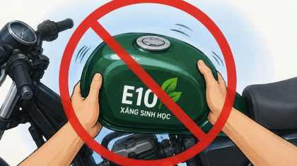 Xăng E10 không cần “lắc bình xăng” trước khi sử dụng