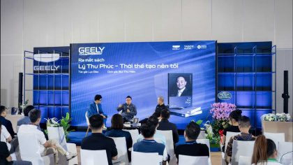 Alpha Books và Tasco Auto ra mắt sách về Lý Thư Phúc - nhà sáng lập hãng xe Geely