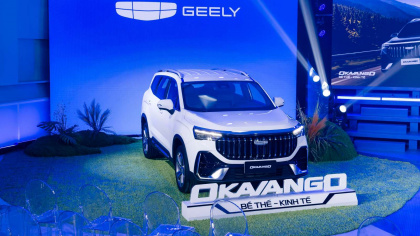Geely Okavango ra mắt Việt Nam: SUV cỡ D, giá cỡ C