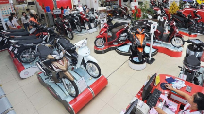 Thị trường xe máy tiếp tục khởi sắc