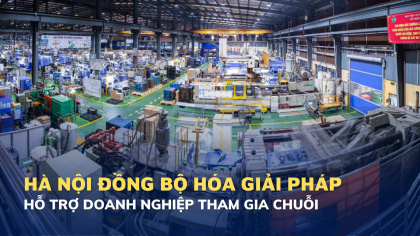 Hà Nội đồng bộ hóa giải pháp hỗ trợ doanh nghiệp tham gia chuỗi
