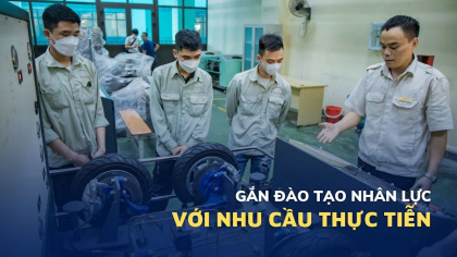 Gắn đào tạo nhân lực công nghiệp hỗ trợ với nhu cầu thực tiễn