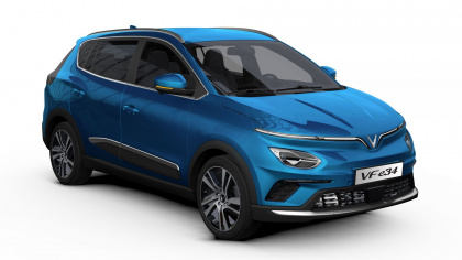 Giá lăn bánh ô tô điện VinFast VF e34 vừa ra mắt Việt Nam