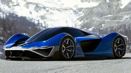 Alpine A4810 Concept 2035: Siêu xe chạy bằng nhiên liệu hydro của tương lai