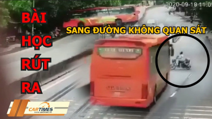 Đây là cách sang đường đúng khi lái xe máy tham gia giao thông