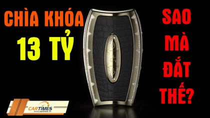 Top 5 chiếc chìa khóa ô tô "sang chảnh" và đắt đỏ bậc nhất thế giới
