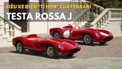Testa Rossa J - Siêu xe điện "tí hon" đầu tiên của Ferrari