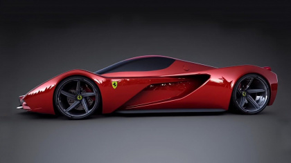 Đây là siêu xe Ferrari V12 Hybrid thế hệ tiếp theo