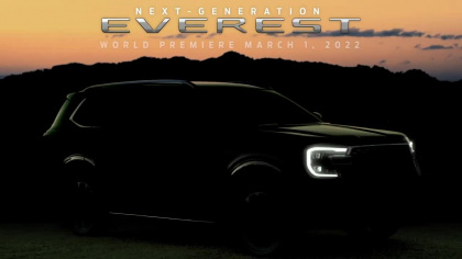 Ford Everest 2022 sắp được "vén màn", sẽ về Việt Nam cuối năm nay?